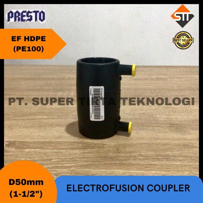 READY Electro Fusion EF Coupler Fittings HDPE SDR11 PN16 Brand Presto