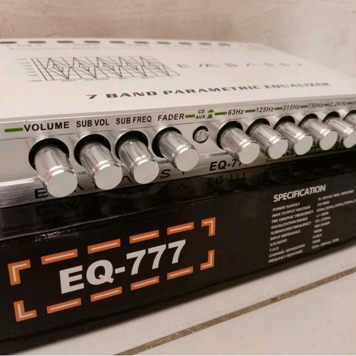 READY Parametrik Embassy EQ-777 - 7 Band Parametrik Embassy