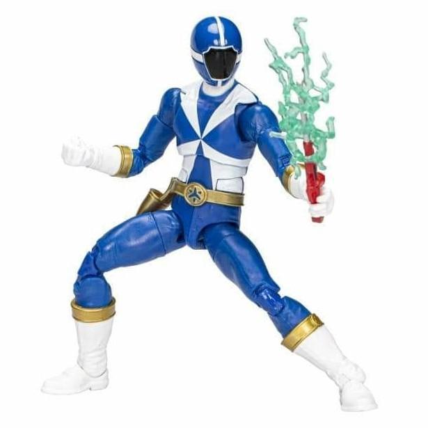 HASBRO POWER RANGERS LIGHTSPEED RESCUE BLUE RANGER LIGHTNING COLLECTION