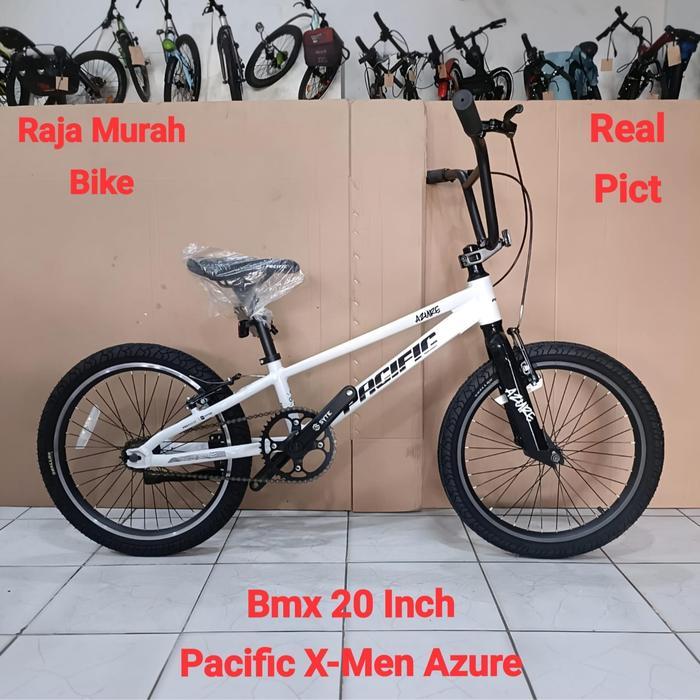sepeda bmx 20 pacific x-men azure pro racing alloy sepeda anak laki laki 20 inch pacific x-men azure