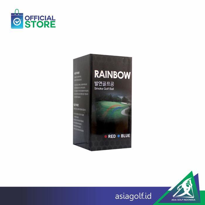 Smoke Golf Ball / Bola Golf Asap Rainbow #Gratisongkir