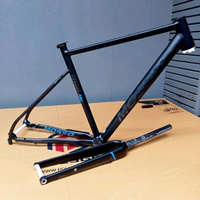 Nonani.Sa- Frame Mosso 790 Gvl Frameset Sepeda Gravel 700C Disc Brake Fork Carbon