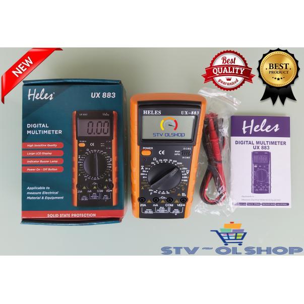 SHAKESPARE Tester / Multi Tester / Avometer Digital Heles UX 883