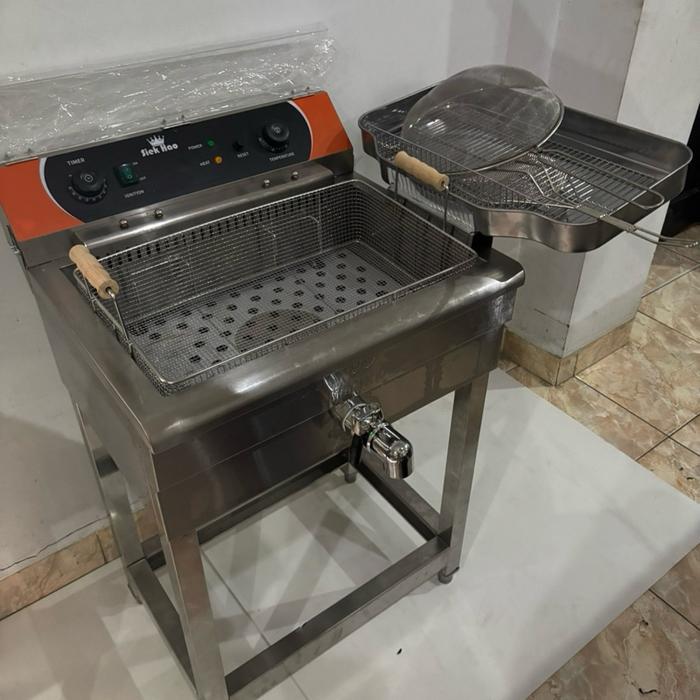 mesin penggorengan listrik / deepfryer listrik penggoreng ayam ikan siekhao / ichibo