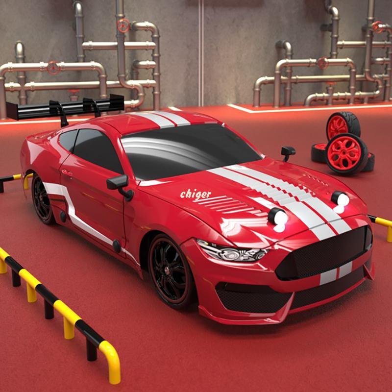 4WD Remote Control Car 1:16 2.4G 40kmh High Speed Drift Mustang GT Sports Remote Control Sports Car