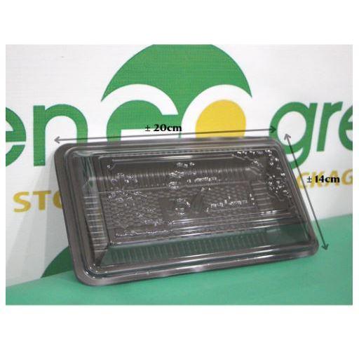 Mika Brownies Kotak Size M 20Cm Muliapack Isi 50 Set Mika Brownies Persegi Ukuran Sedang Co
