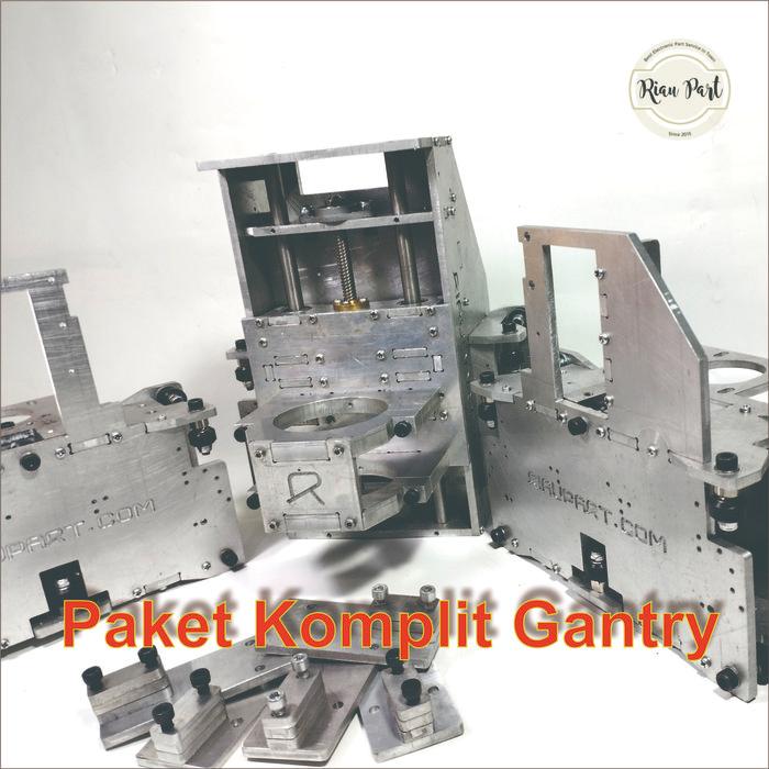 Gantry Mesin CNC ROUTER LASER PLASMA frame BESI HOLLOW - Paket Komplit, Hollow 60x40