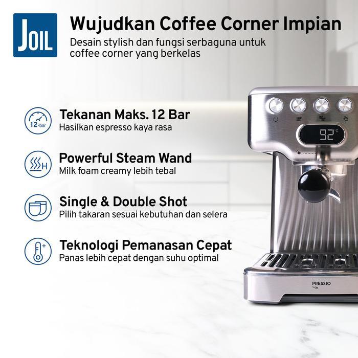 Joil Pressio Origin Mesin Kopi Espresso Machine 58mm Coffee Maker Rumahan - EP1