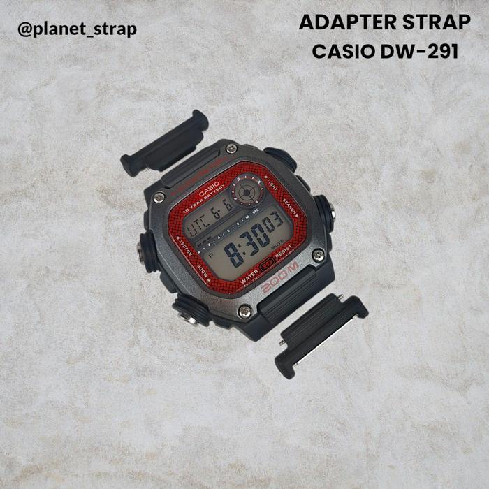 Adapter Strap Tali Jam Casio Dw 291H Ukuran Strap 22Mm & 24Mm