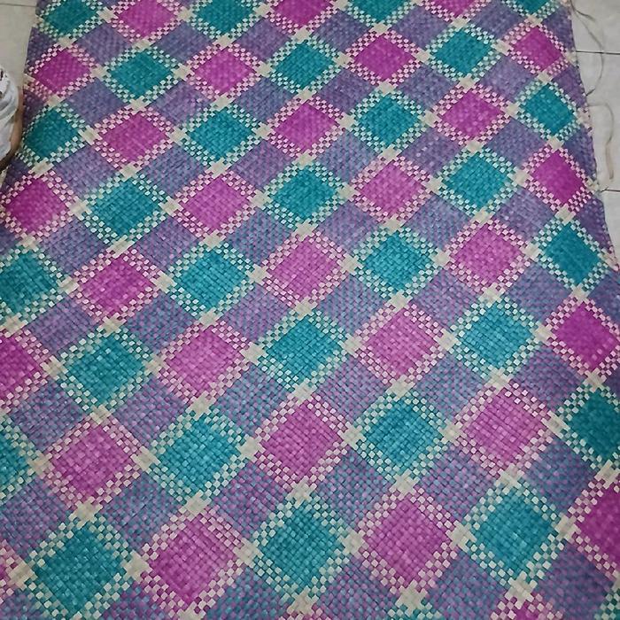 Ready Tikar Pandan Motif Terbaru Packing Aman