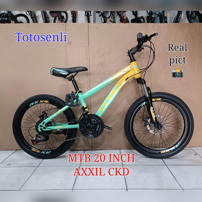 sepeda gunung mtb 20 inch axxil sepeda gunung Outdoor