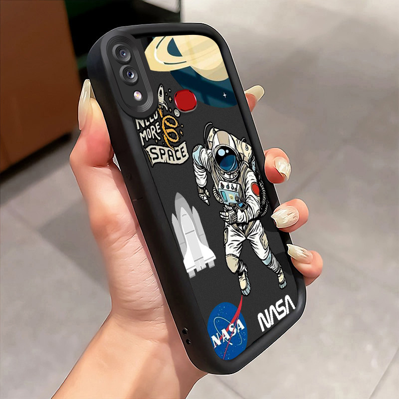 Casing Hp Samsung Galaxy A10s M01s A10 M30s M21 Case Casing Astronot pola HP Kasing Silikon Softcase
