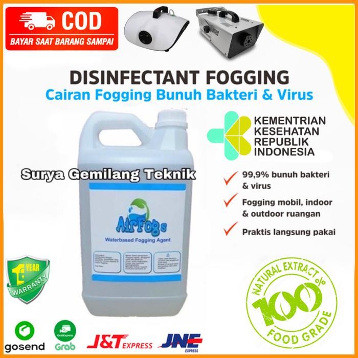 Cairan Fogging Disinfektan 5 Liter Asap Hot Cairan Fogging Fog Asap