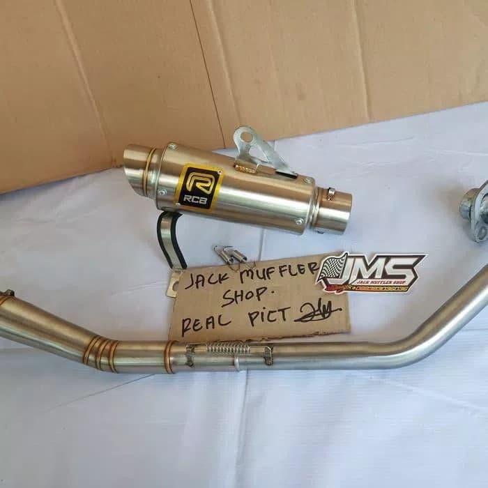 Knalpot Rcb Vixion Byson Scorpio R15