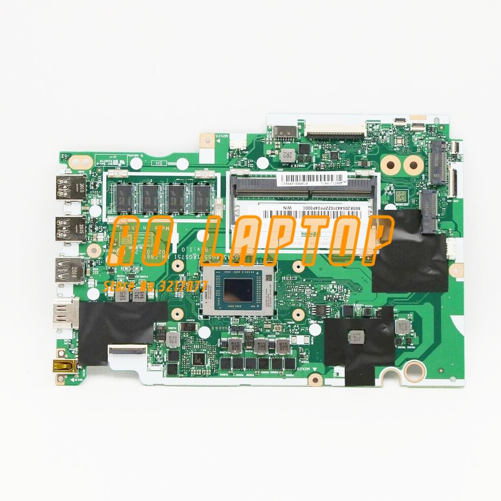 Casing Laptop For Lenovo IdeaPad 3 15ARE05 15-inch Laptop PC MotherBoard AMD NM-C861 Ryzen 3 4300U D