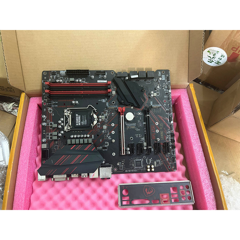 Casing Laptop For MSI MPG Z390 GAMING PLUS LGA 1151 With Intel Z390 ATX Motherboard full works