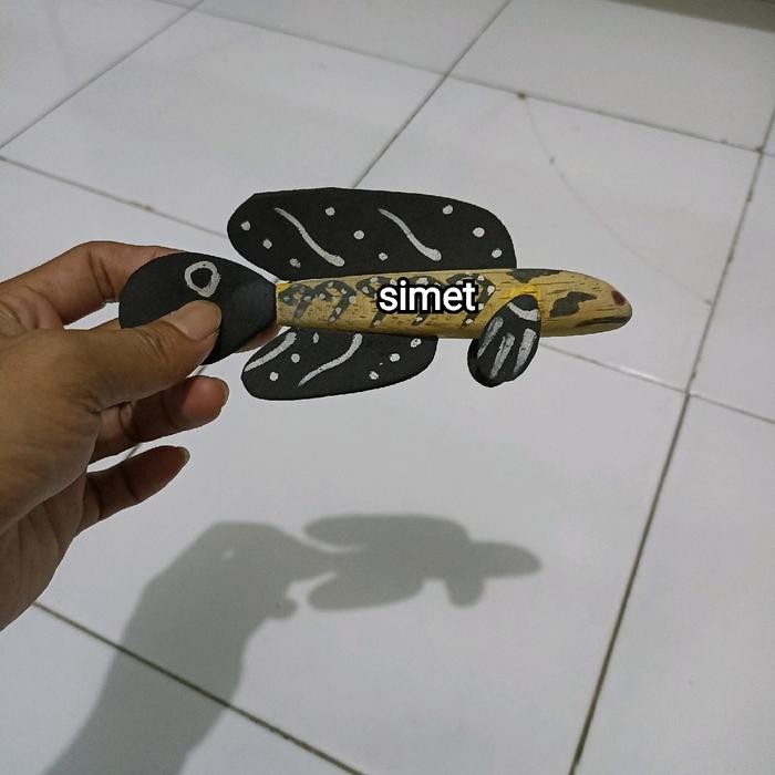 Patung Channa maru yellow sentarum 13-17cm