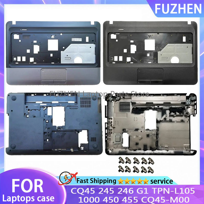 Casing Laptop NEW Shell For HP 1000 450 455 CQ45-M00 CQ45 245 246 G1 TPN-L105 Laptop Housing Palmres