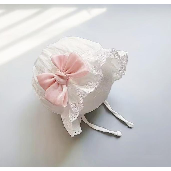 Topi Bayi Perempuan Newborn - Topi Bayi Perempuan Pita