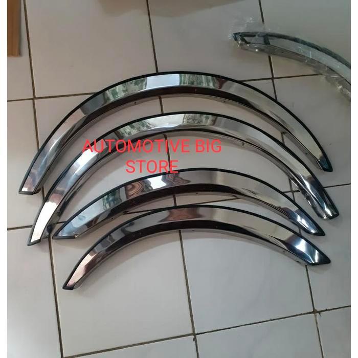 Fender Trim / List Over Fender Stainless Kijang New Kapsul Lgx 2000 2001 2002 2003 2004