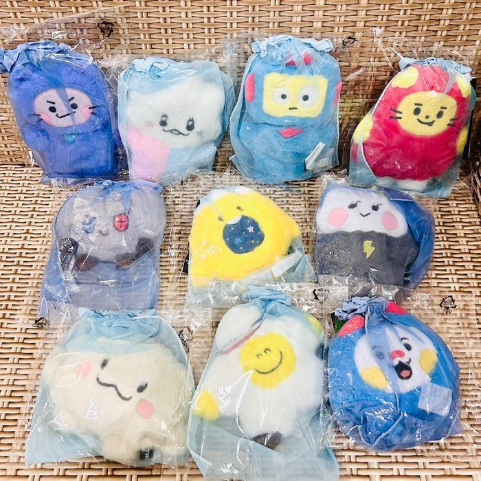 STOK TERBATAS  [TREASURE] OFFICIAL READY STOCK TRUZ FLAT FURR DIAMONDS EDITION PLUSH DOLL BONEKA