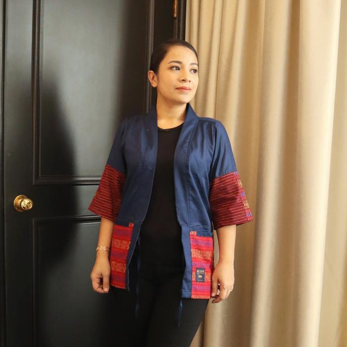 SALE Outer Kimono Tenun Ulos RAGIHOTANG ASLI (UNISEX)