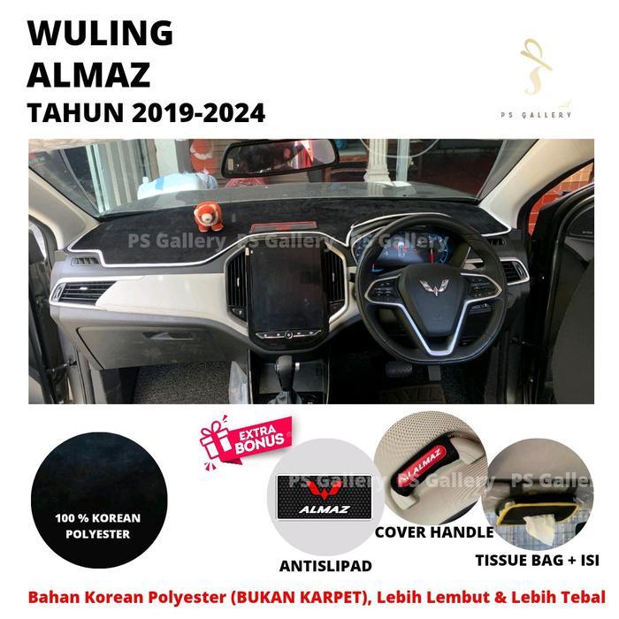 Alas Dasbor Mobil Wuling Almaz Aksesoris Cover Dashboard Premium