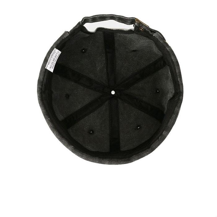 PLUMID - Miki hat jeans premium topi peci import motif jeans wash premium TP 131 Siap Kirim