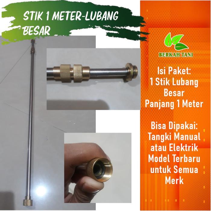 Stik Kuningan Manual Elektrik Panjang 1 Meter Untuk Semua Sprayer