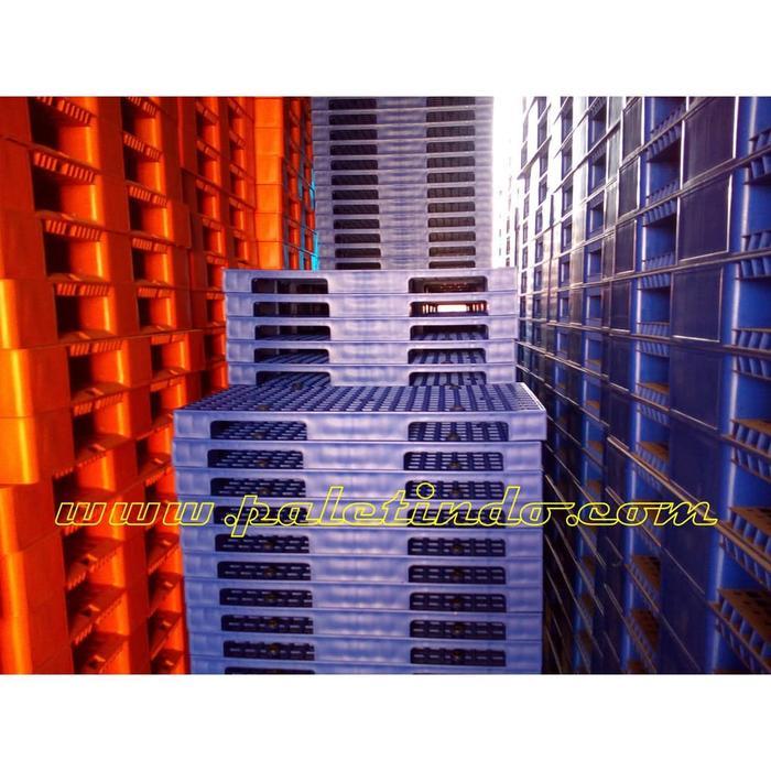 ugul- Palet Plastik 100 X 50 X 8 Cm - Berlubang