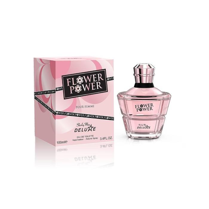 Shirley May Deluxe Flower Power Edt 100 Ml - Perfume / Parfum Wanita