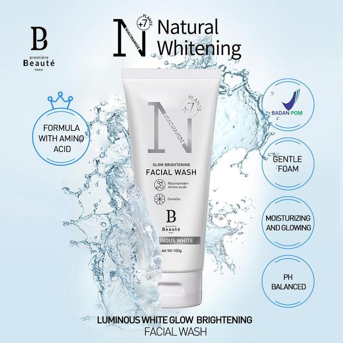 Glowria- Premiere Beaute Whitening Skincare 6Pcs Set Skincare Paket Luminous White Wajah