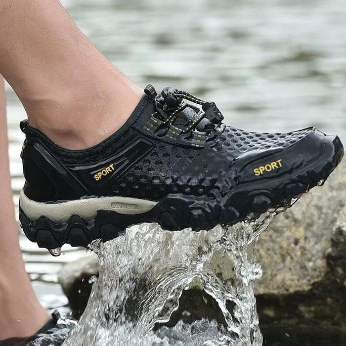 Leedoo Sepatu Hiking Pria Kasual Sepatu Sneakers Sepatu Gunung Outdoor