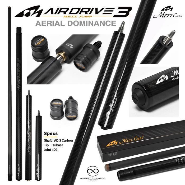 Mezz Cue Air Drive 3 - Jump Cue / Stick Jump Billiard