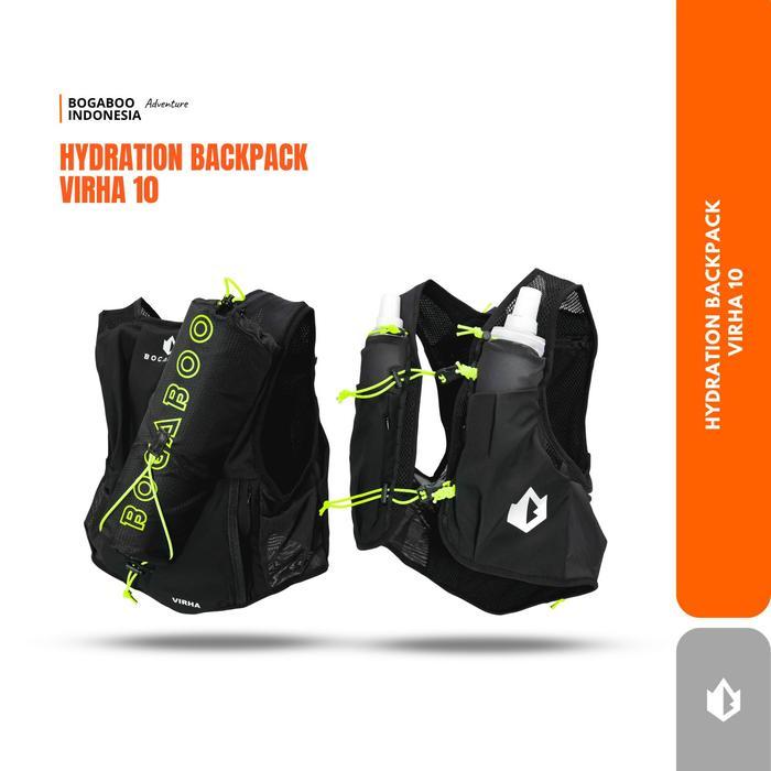Tas Hydropack Trail Running Bogaboo Virha 10 L + Quiver - Tas Lari - Tas Trail Running - Tas