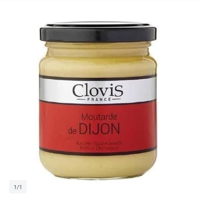(SALE) CLOVIS DIJON MUSTARD (FRENCH PRODUCT) 200GR