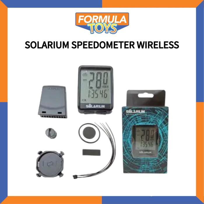 SPEEDOMETER SEPEDA SOLARIUM WIRELESS