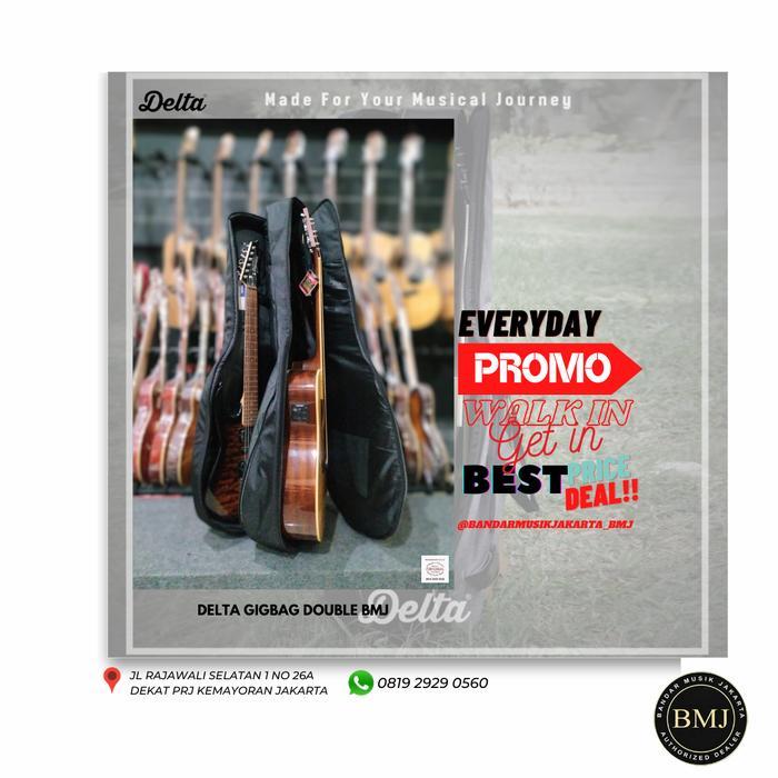 DELTA GIGBAG DOUBLE Tas Gitar Ganda Delta Double Gigbag BMJ