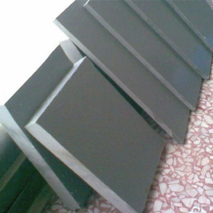 Plat PVC gray 2mm ukuran 25cm 60cm plat pvc potongan 25cm 60cm