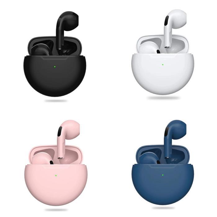 Fetch Tws Pro 6 Headset Bluetooth Gaming Earphone With Microphone Bass Headphone Wireless Earbuds