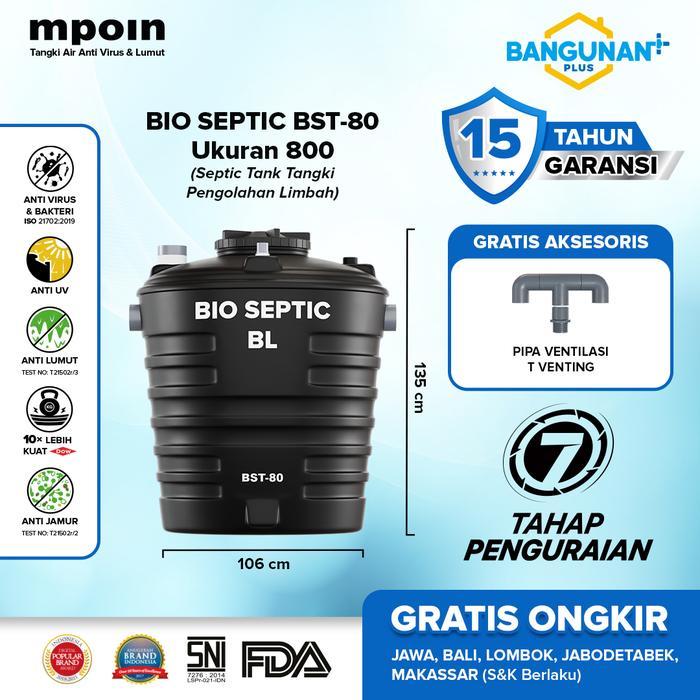 Septic Tank Tangki Pengolahan Limbah Mpoin Bioplus