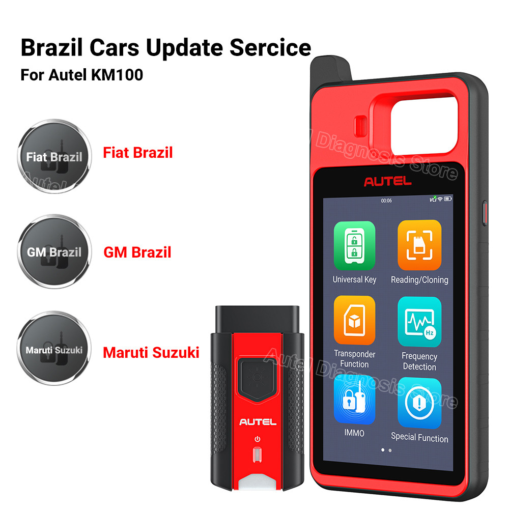 Autel MaxiIM KM100 KM100X Brazil Cars Software Upgrade Service for
