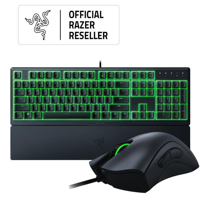 Razer Deathadder Essential Black + Razer Ornata V3X Bundle Pasti Promo