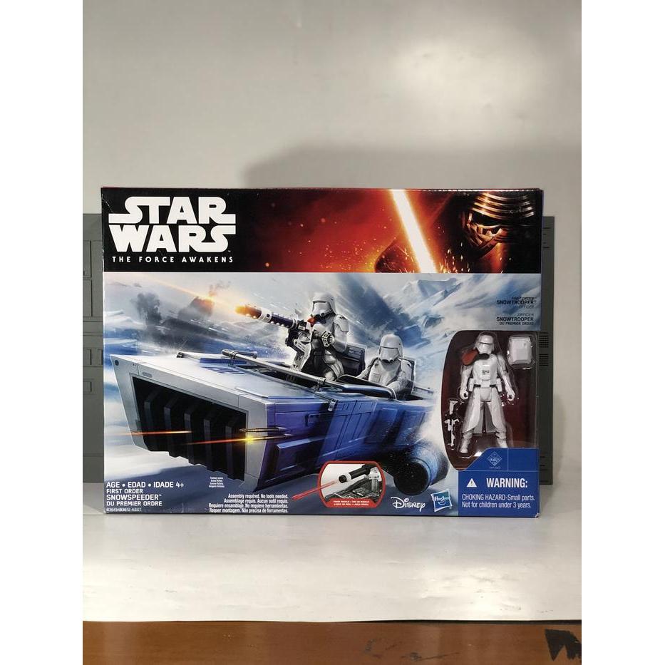 FIRST ORDER SNOW SPEEDER FIRST ORDER STORM TROOPER STAR WARS