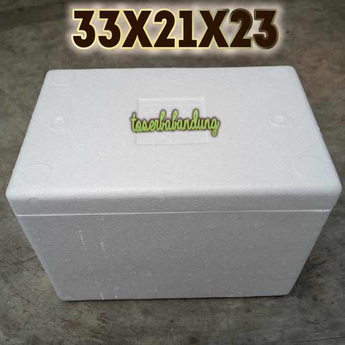BOX STEROFOAM 33X21X23 STYROFOAM BM SMALL STEROFOM KECIL ICE / CUPANG