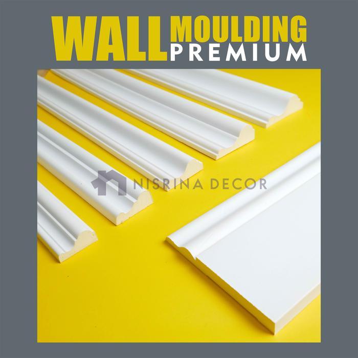 Wall Moulding Premium / List Dinding / List Profil / Wainscoting