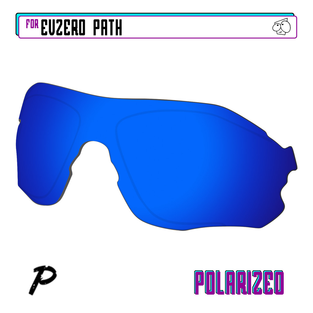 SunglassDoctor Polarized Replacement Lenses for Oakley EVZero Path OO9308 EVZero Path Asian Fit