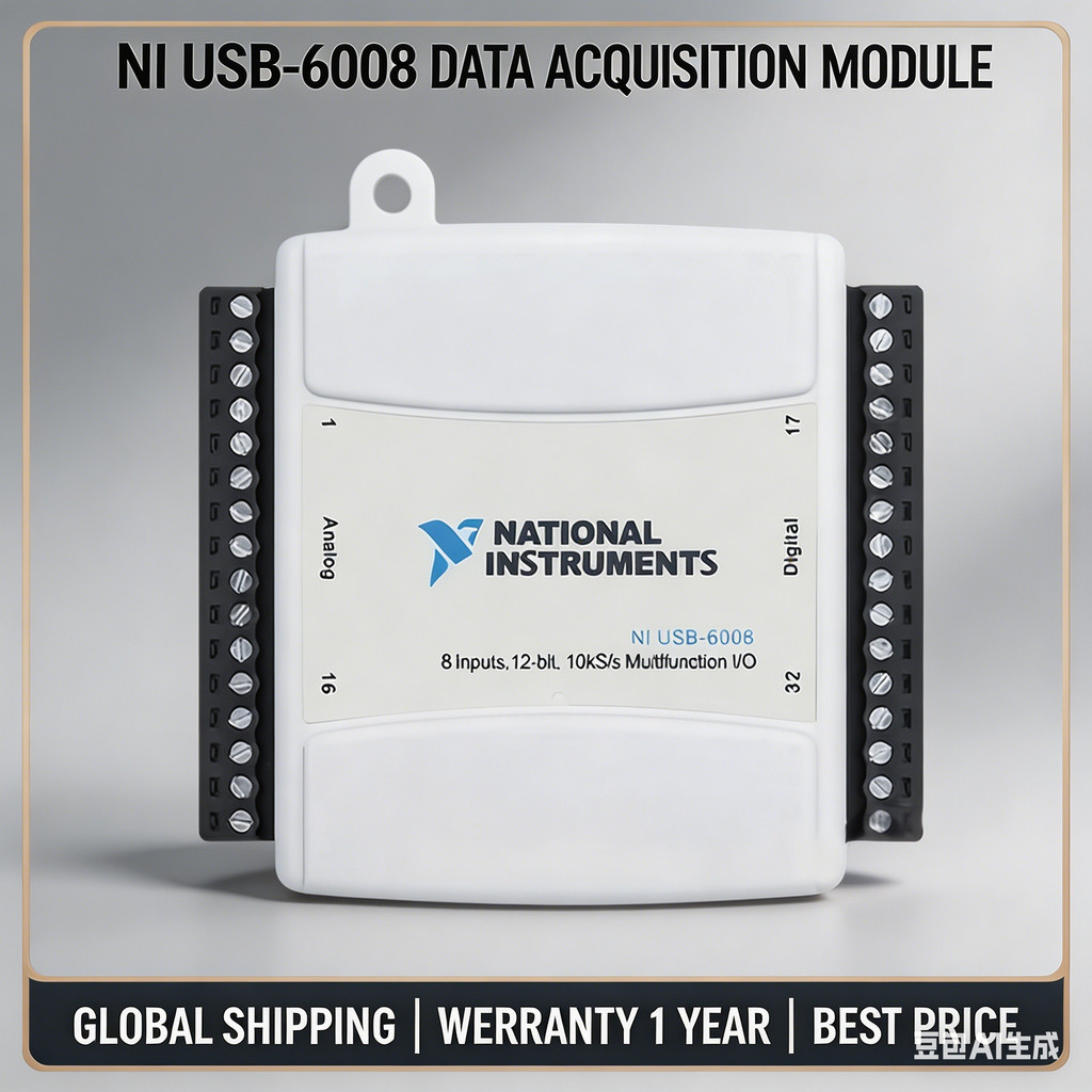 1PCS//LOT Website spot NI USB - 6009 NI USB - 6008 Data acquisition card multifunctional DAQ card