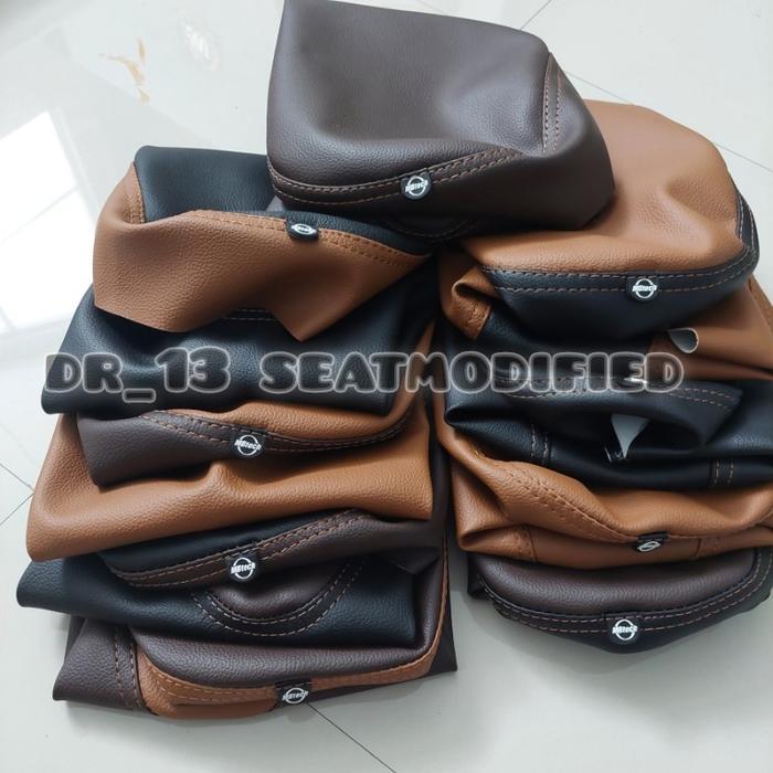TERLARIS KULIT COVER JOK MOTOR BAHAN MBTECH SPECIAL WARNA COKLAT READY