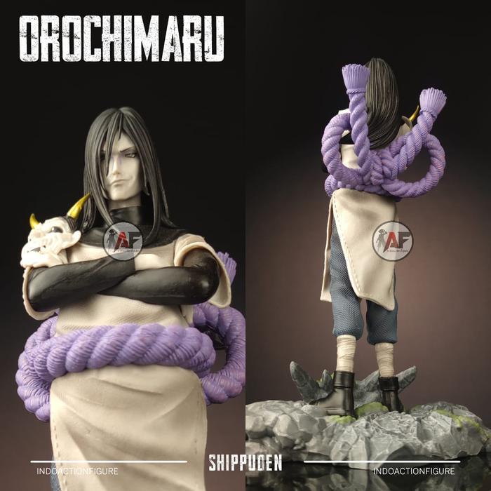 Original Statue Action Figure Naruto Uchiha Itachi Edo Tensei, Kabuto YZ Studio, Orochimaru Brain